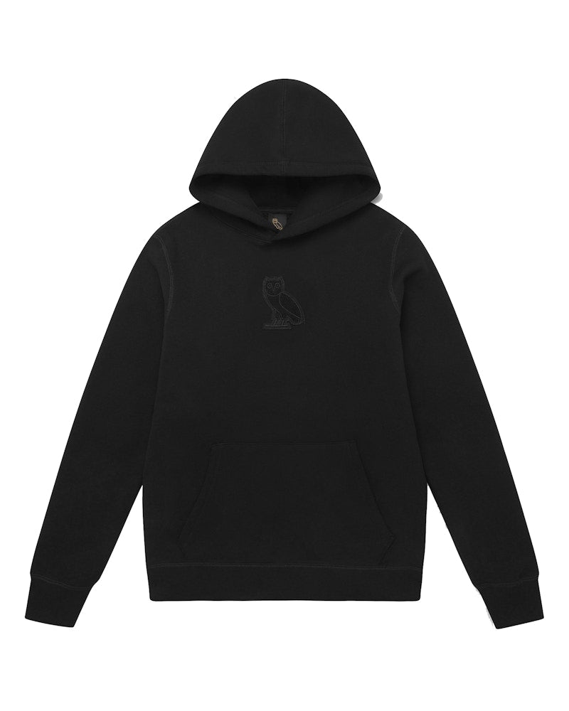 OVO Classic Owl Hoodie (FW20) Black Tonal