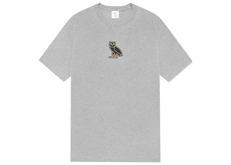 OVO Classic Owl T-Shirt Heather Grey