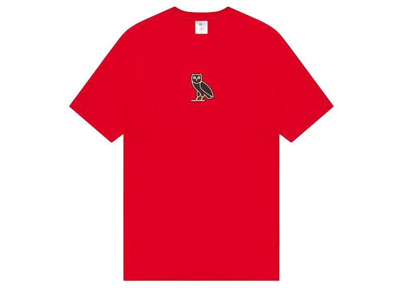 OVO Classic Owl T-Shirt Red