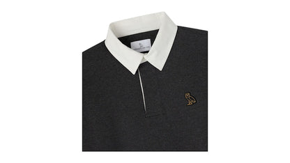 OVO Classic Rugby Polo Heather Charcoal