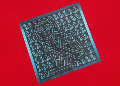 OVO Code Owl T-shirt Red