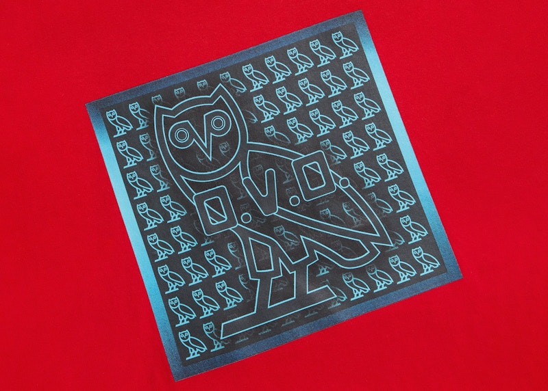 OVO Code Owl T-shirt Red