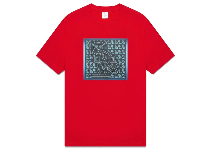 OVO Code Owl T-shirt Red