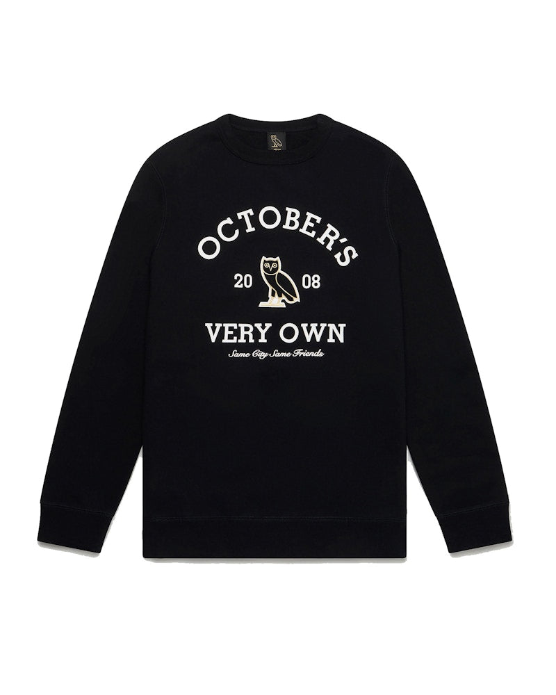 OVO Collegiate Crewneck Black