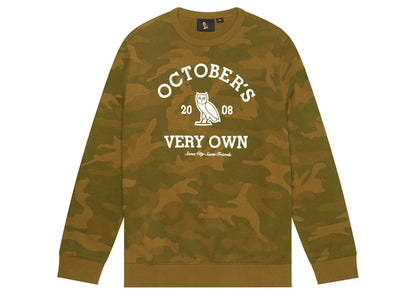 OVO Collegiate Crewneck Camo