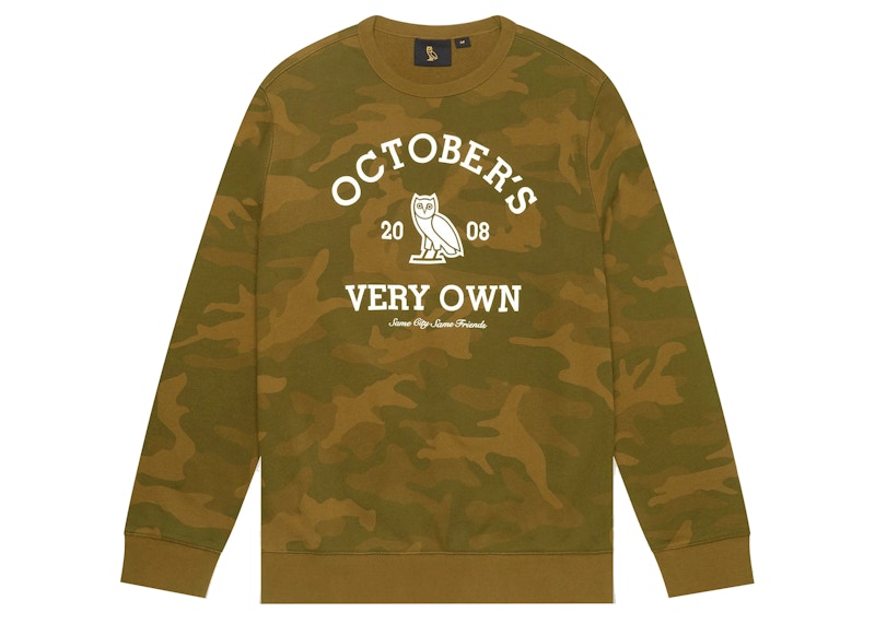 OVO Collegiate Crewneck Camo