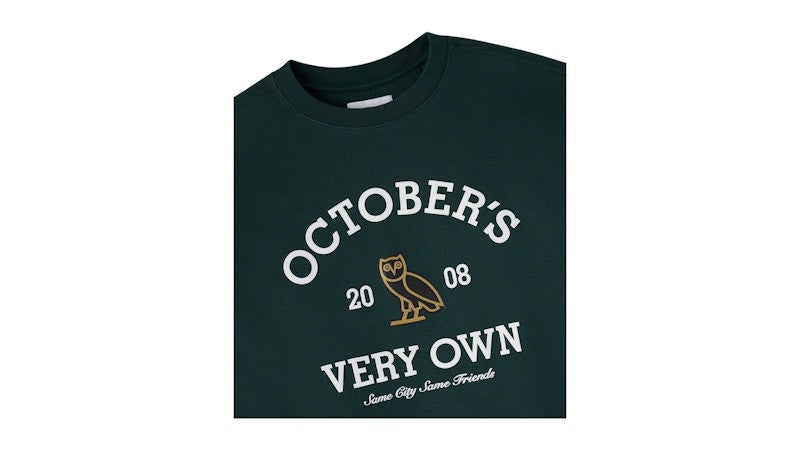 OVO Collegiate Crewneck Deep Green