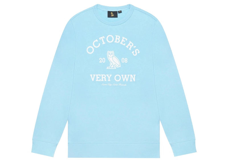 OVO Collegiate Crewneck Light Blue