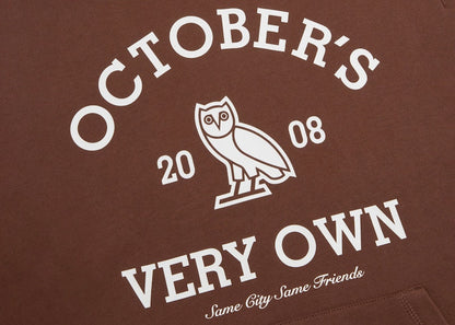 OVO Collegiate Hoodie Brown