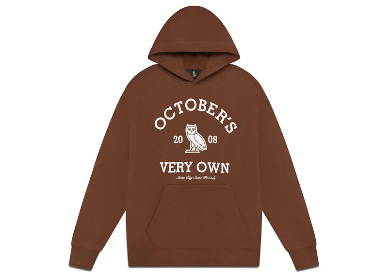 OVO Collegiate Hoodie Brown