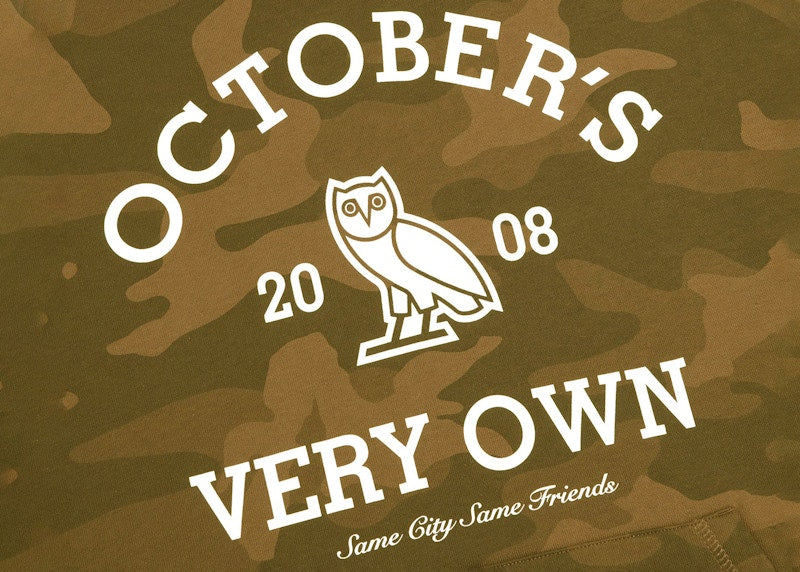 OVO Collegiate Hoodie Camo