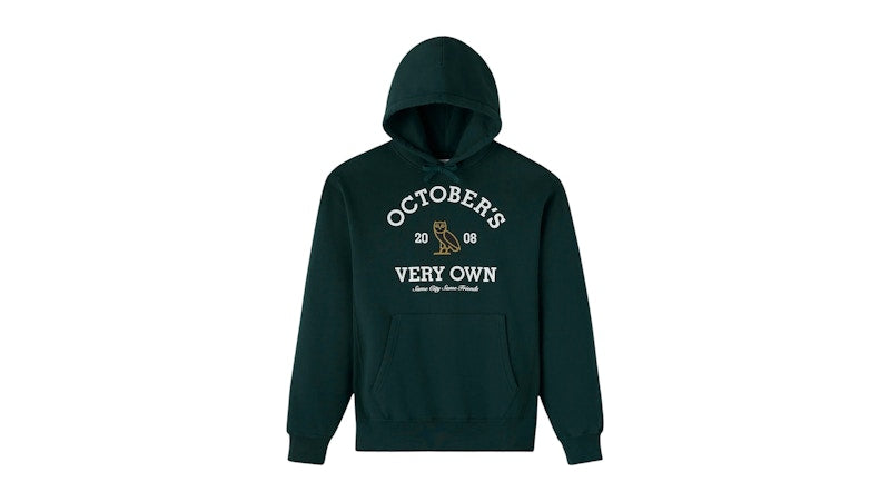 OVO Collegiate Hoodie Deep Green