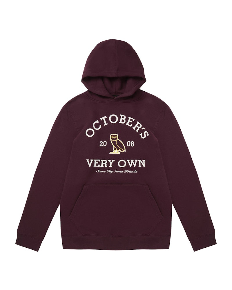 OVO Collegiate Hoodie (FW20) Maroon