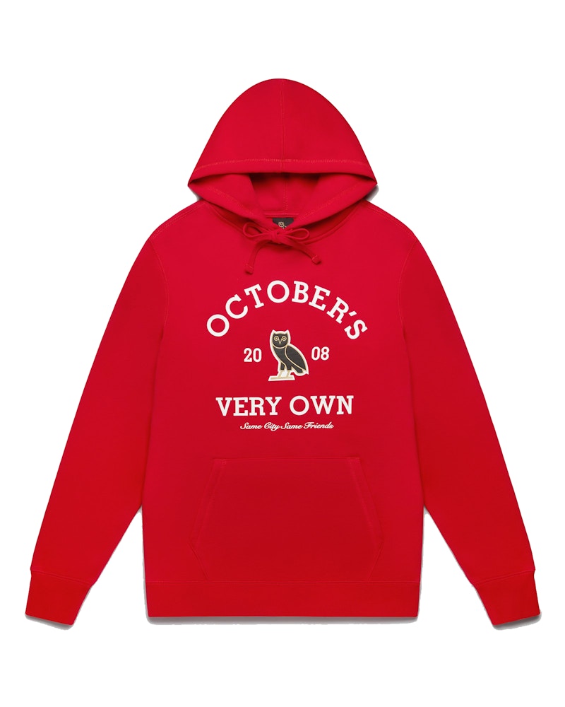 OVO Collegiate Hoodie Red