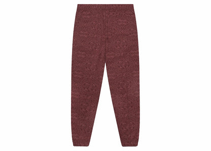 OVO Collegiate Sweatpant (FW22) Merlot/Paisley
