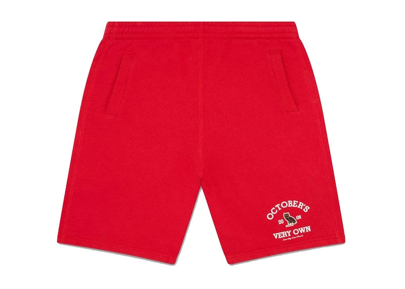 OVO Collegiate Sweatshort Red