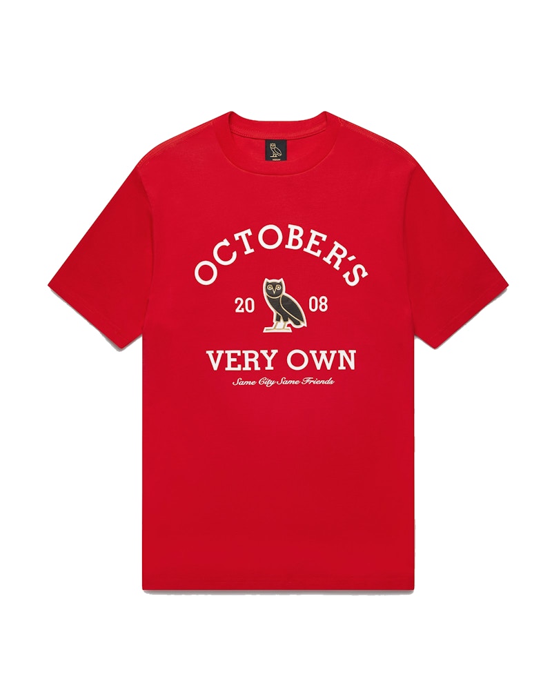 OVO Collegiate T-shirt Red