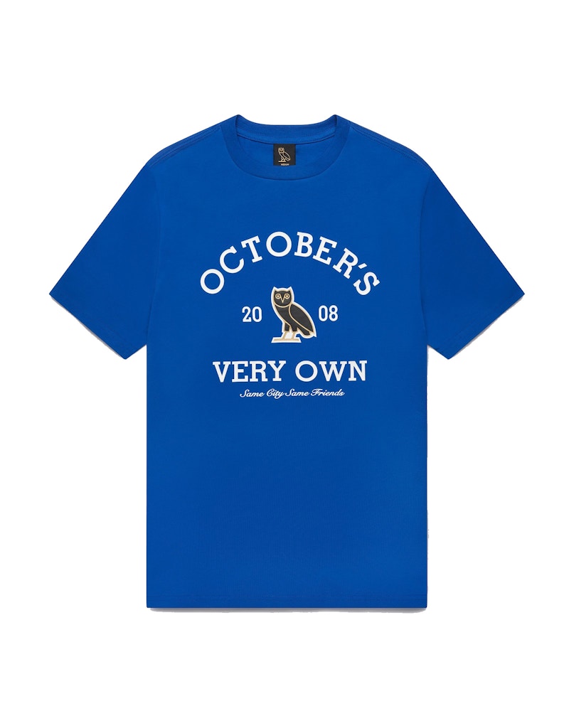 OVO Collegiate T-shirt Royal Blue