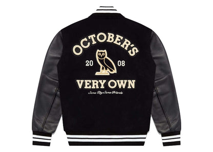 OVO Collegiate Varisty Jacket Black
