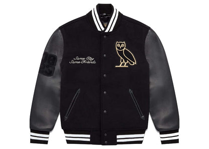 OVO Collegiate Varisty Jacket Black