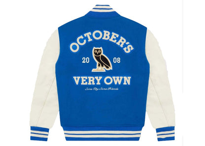 OVO Collegiate Varisty Jacket Blue