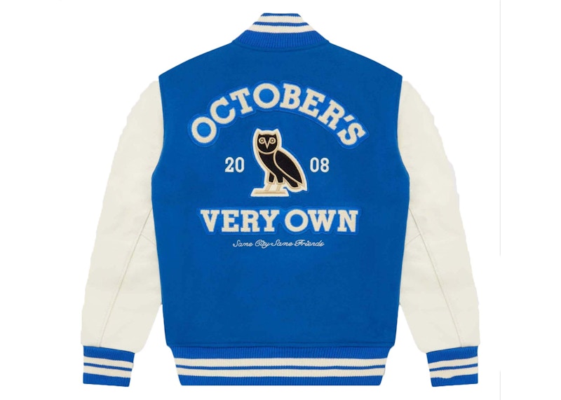OVO Collegiate Varisty Jacket Blue