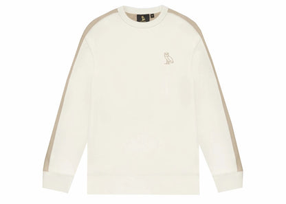 OVO Colour Block Crewneck Cream/Khaki