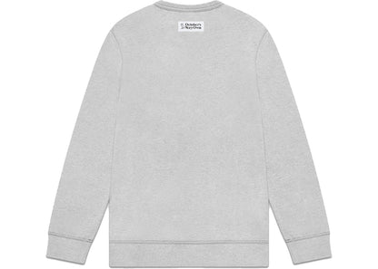 OVO Contrast Stitch Crewneck Heather Grey