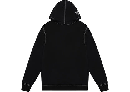 OVO Contrast Stitch Hoodie Black