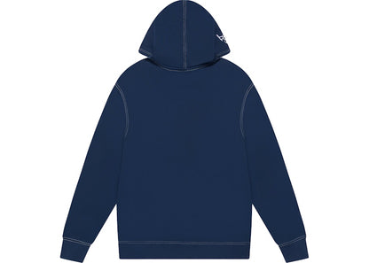 OVO Contrast Stitch Hoodie Indigo