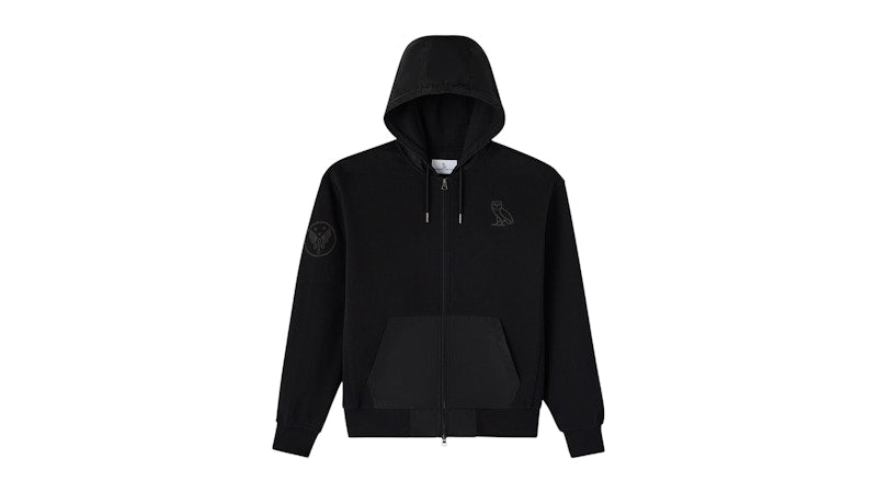OVO Corps Hoodie Black