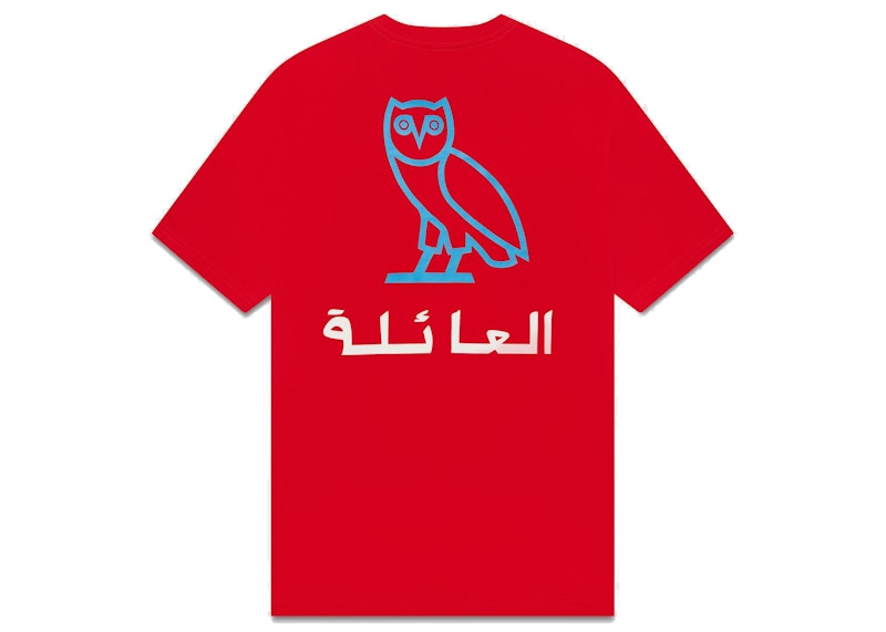OVO Family Pocket T-shirt Red