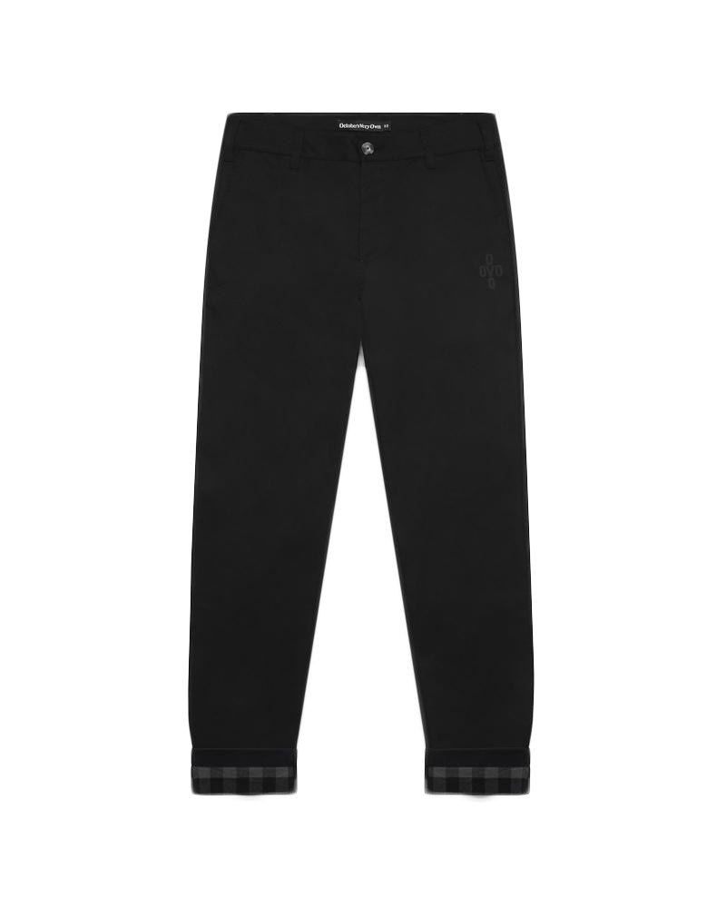 OVO Flannel Lined Chino Pant Chino Pant Black/Grey