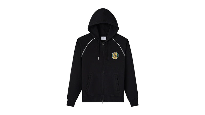 OVO Full-Zip Raglan Hoodie Black
