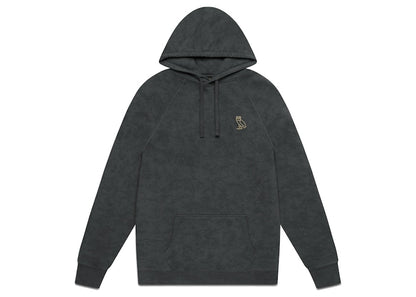 OVO Garment Dye Hoodie Black Camo