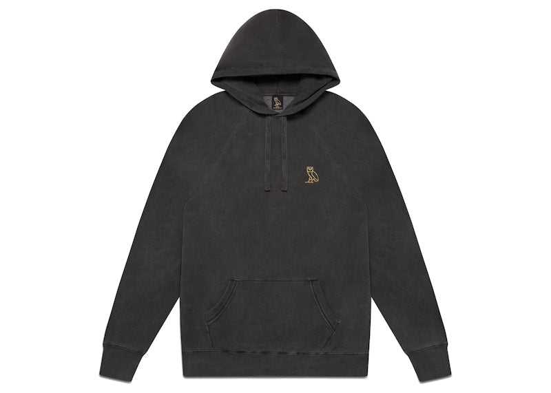 OVO Garment Dye Hoodie (FW21) Black
