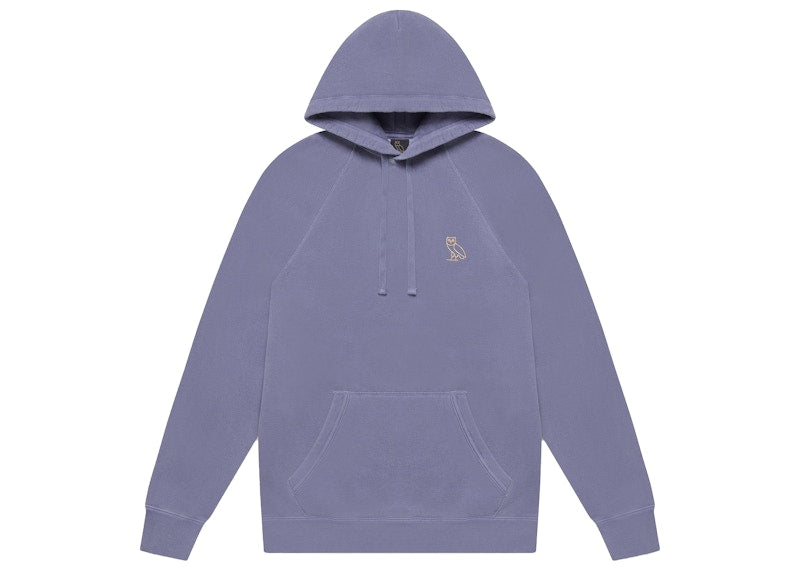 OVO Garment Dye Hoodie Lilac