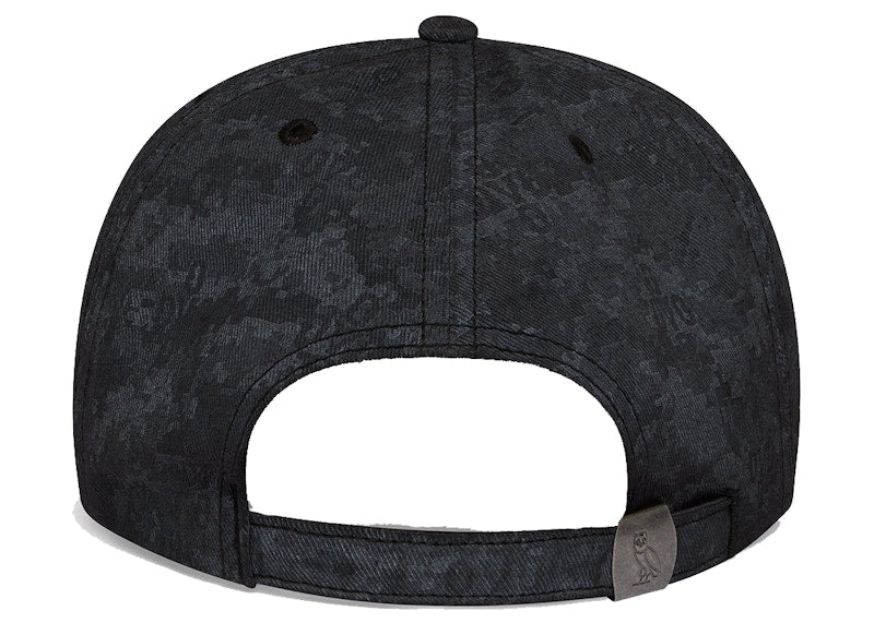 OVO Garment Dye Sportcap Black Camo