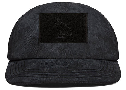OVO Garment Dye Sportcap Black Camo