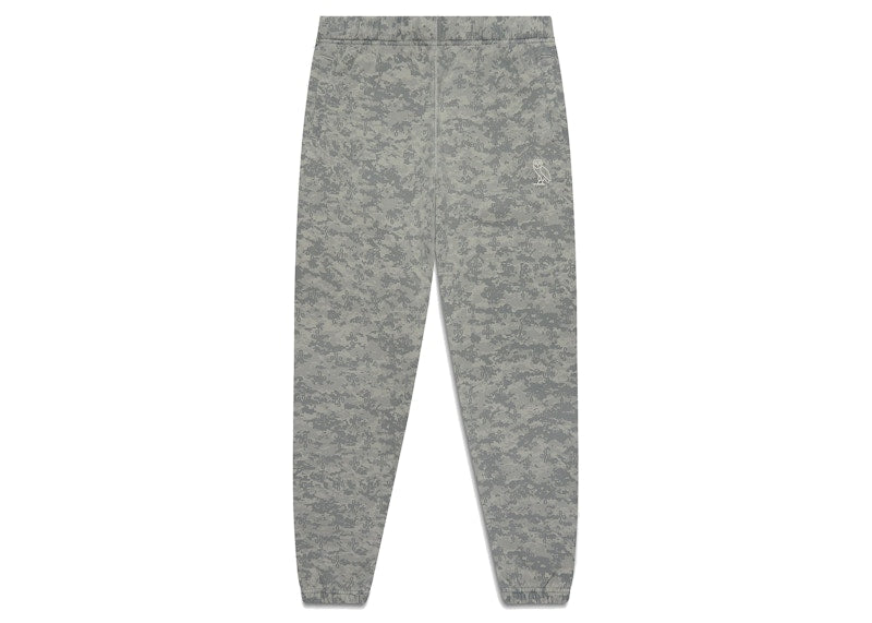 OVO Garment Dye Sweatpant Grey Camo