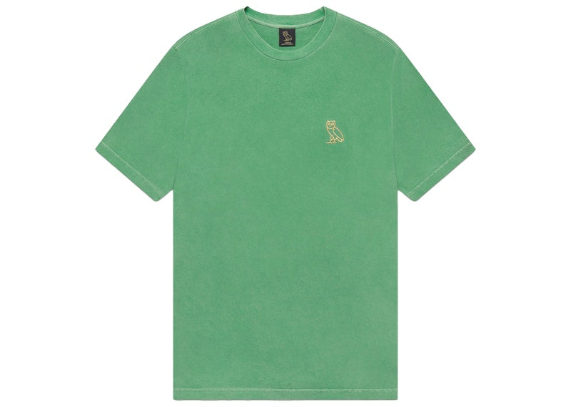 OVO Garment Dye T-shirt Emerald Green