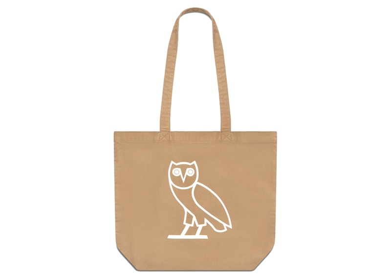OVO Garment Dye Tote Bag Mousse