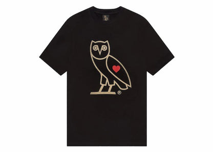 OVO Give Thanks OG Owl Tee Black