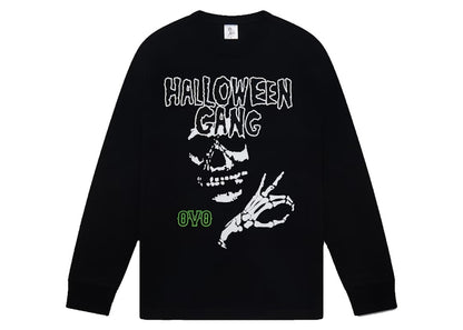 OVO Halloween Gang Longsleeve T-Shirt Black