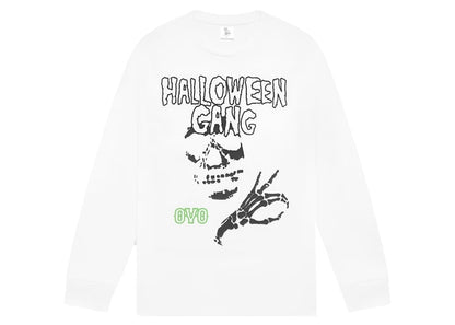 OVO Halloween Gang Longsleeve T-Shirt White