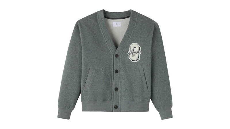 OVO Heritage Cardigan Green