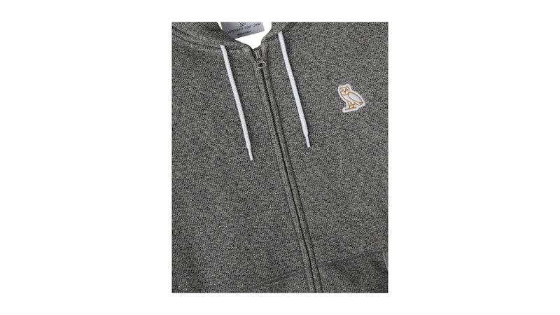 OVO Heritage Full-Zip Hoodie Black