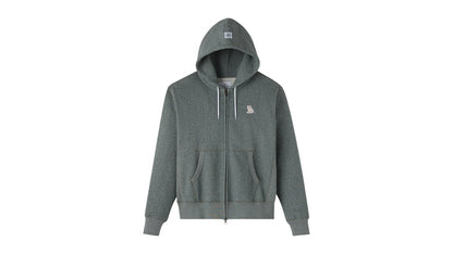 OVO Heritage Full-Zip Hoodie Deep Green