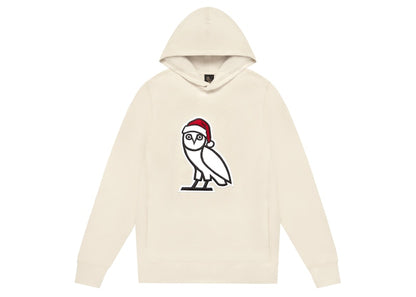 OVO Holiday Owl Hoodie (FW21) Cream