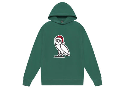 OVO Holiday Owl Hoodie (FW21) Green